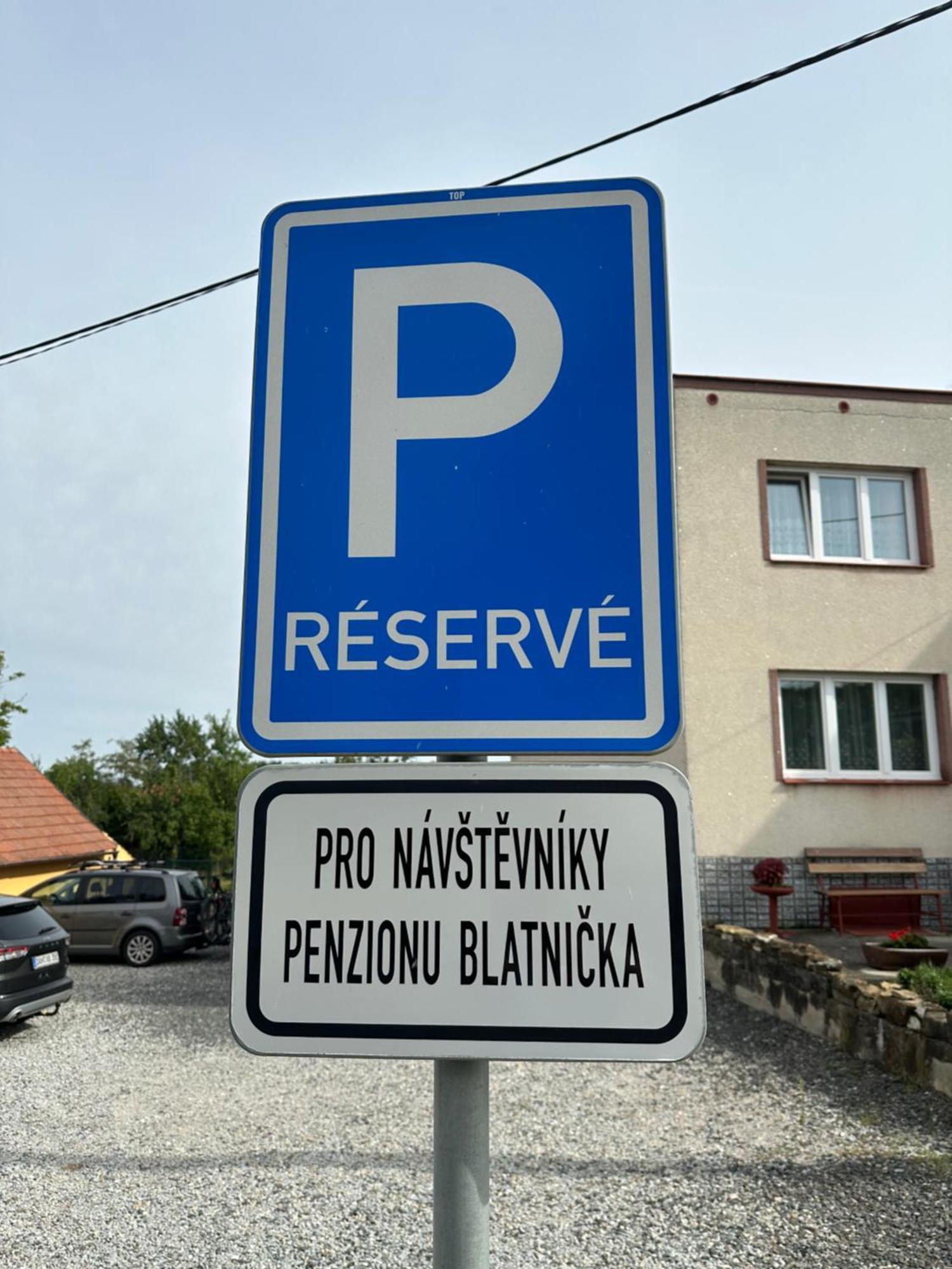 Penzion Blatnička Екстериор снимка